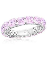 Suzy Levian CZ Jewelry - Suzy Levian Cz Eternity Ring - Lyst