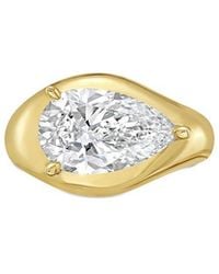 Diana M. Jewels - Diana M. 14K.00 Ct. Tw. Lab-Grown Diamond Solitaire Ring - Lyst