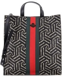 Gucci - Gg Coated Canvas Convertible Soft Open Tote Caleido (Authentic Pre-Loved) - Lyst