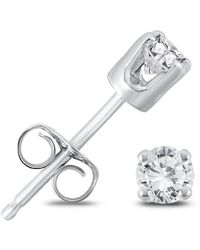 Diana M. Jewels - Fine Jewelry 14k 0.25 Ct. Tw. Diamond Studs - Lyst