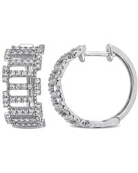 Rina Limor - 14k 0.63 Ct. Tw. Diamond Clip-on Earrings - Lyst