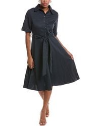 Estellina - Solid Midi Dress - Lyst