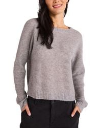 Bella Dahl - Drop Shoulder Cashmere & Silk-Blend Sweater - Lyst
