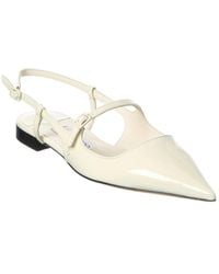 Jimmy Choo - Didi Patent Slingback Flat - Lyst