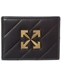 Off-White c/o Virgil Abloh - Jackhammer Leather Card Case - Lyst