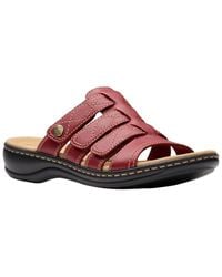 Clarks - Leisa Amanda Leather Sandal - Lyst
