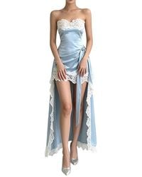 Linda Charm - Sleeveless Mini Dress - Lyst