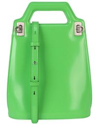 Ferragamo - Micro Wanda Patent Leather Shoulder Bag - Lyst