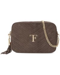 Tiffany & Fred Paris - Quilted Suede Camera Bag - Lyst