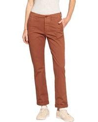 Current/Elliott - Current/Elliott The Captain Slim Fit Trouser - Lyst