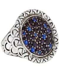 John Hardy - Naga Silver Sapphire Ring - Lyst