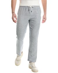 Onia - Air Linen-blend Pull-on Pant - Lyst