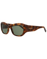 Saint Laurent Sl498 55mm Sunglasses - Brown