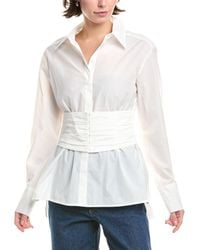 Rebecca Taylor - Button Shirt - Lyst