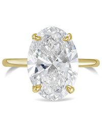 Diana M. Jewels - Diana M. 14K 1.00 Ct. Tw. Lab-Grown Diamond Solitaire Ring - Lyst