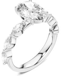 Amairah - 14k 2.50 Ct. Tw. Lab-grown Diamond Engagement Ring - Lyst
