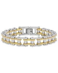 Sterling Forever - Cz Bolt Chain Watch Band Bracelet - Lyst