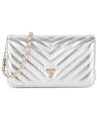 Tiffany & Fred Paris - Mini Quilted Leather Flap Bag - Lyst