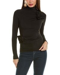 Gracia - Turtleneck Applique Top - Lyst