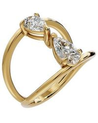 Lab Grown Diamonds - 18K Plated 1.00 Ct. Tw. Lab-Grown Diamond Ring - Lyst