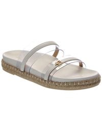Baldinini - Leather & Vinyl Sandal - Lyst