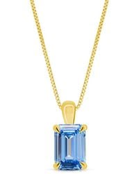 Amairah - 14K 1.00 Ct. Tw. Lab-Grown Diamond Solitaire Pendant Necklace - Lyst
