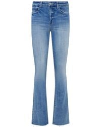 L'Agence - Ruth High-Rise Tuscany Straight Jean - Lyst