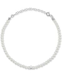 Sphera Milano - 3Mm Pearl Star Bracelet - Lyst