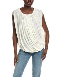 Co. - Jersey Draped Top - Lyst