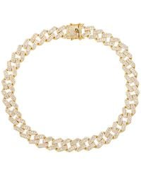 Eye Candy LA - Cz Chain Necklace - Lyst