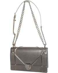 Dior - Leather Metallic Ama Flap Bag (Authentic Pre-Loved) - Lyst
