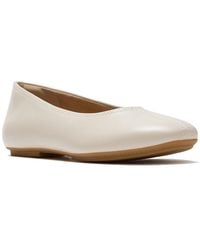 Fitflop - Delicato Leather Ballet Flat - Lyst