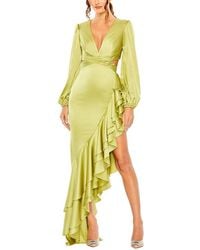 Mac Duggal - Cut Out Asymmetrical Ruffle Gown - Lyst