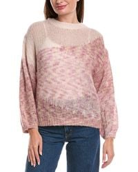 BOSS - Fargovia Wool & Alpaca-Blend Sweater - Lyst