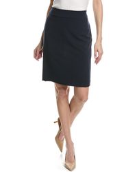 Tahari - Solid Pencil Skirt - Lyst