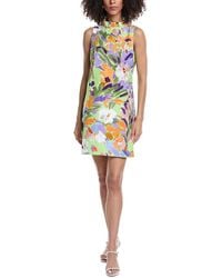 tyler boe - Ella Linen-Blend Mini Dress - Lyst