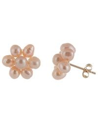 Splendid - 14k 3-4mm Freshwater Pearl Earrings - Lyst