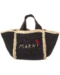 Marni - Macrame Sillo Small Shopper Tote - Lyst
