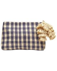 Mar Y Sol - Hazel Raffia Clutch - Lyst
