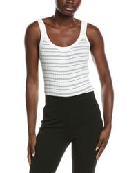 Theory - Knit Contrast Tank - Lyst