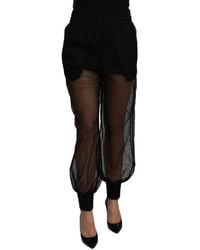 Dolce & Gabbana - Silk-Blend Pant - Lyst