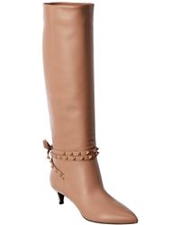 valentino rockstud boots sale