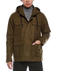 Herno - Wool-Blend Down Jacket - Lyst