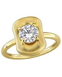 Rina Limor - 0.95 Ct. Tw. Created Moissanite Puffed Ring - Lyst
