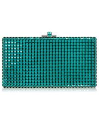 Judith Leiber - Sleek Rectangle Clutch - Lyst
