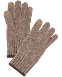 Phenix - Tipped Rib Cuff Cashmere Gloves - Lyst