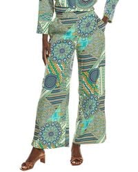Gracia - Print Wide Leg Set Pant - Lyst