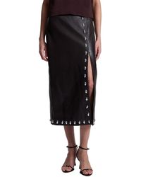 A.L.C. - Naomi Leather Skirt - Lyst