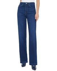 L'Agence - Clayton Harlan Wide Leg Jean - Lyst