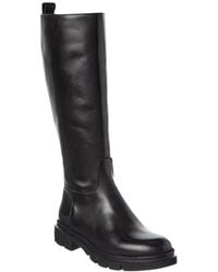 Bally - Waldina Leather Knee-High Boot - Lyst